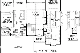 main floor layout