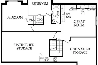 LL th BR and Rec Room are included. LL 5th Bedroom is Optional.