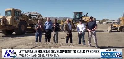 Ryder Homes Fernley, NV Groundbreaking Ceremony