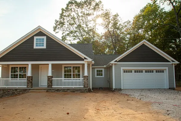exterior view of a custom homes in nc