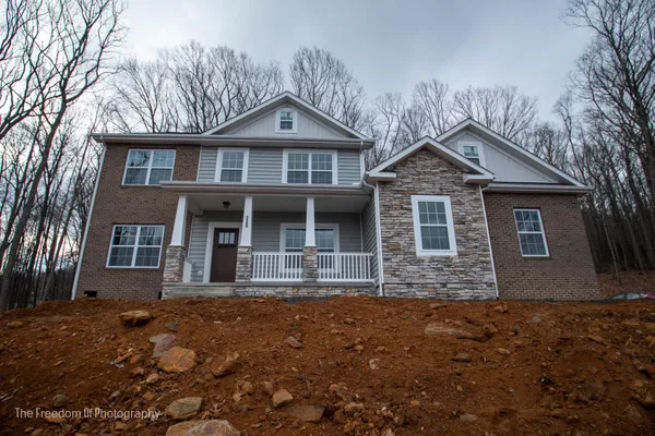 exterior view of a new home by home builders in wilkesboro nc