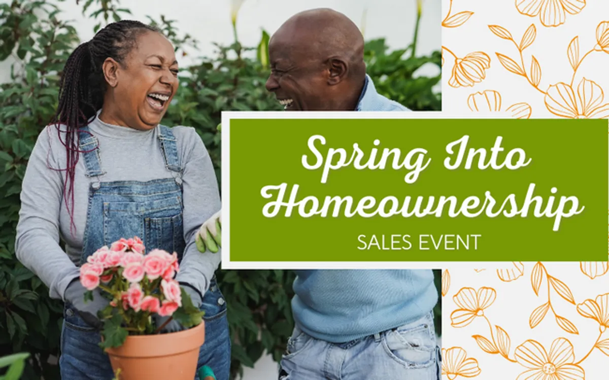 Unbeatable Savings in Full Bloom! Start Fresh in your New Home with just 1% Down & up to $15,000 in Savings!*