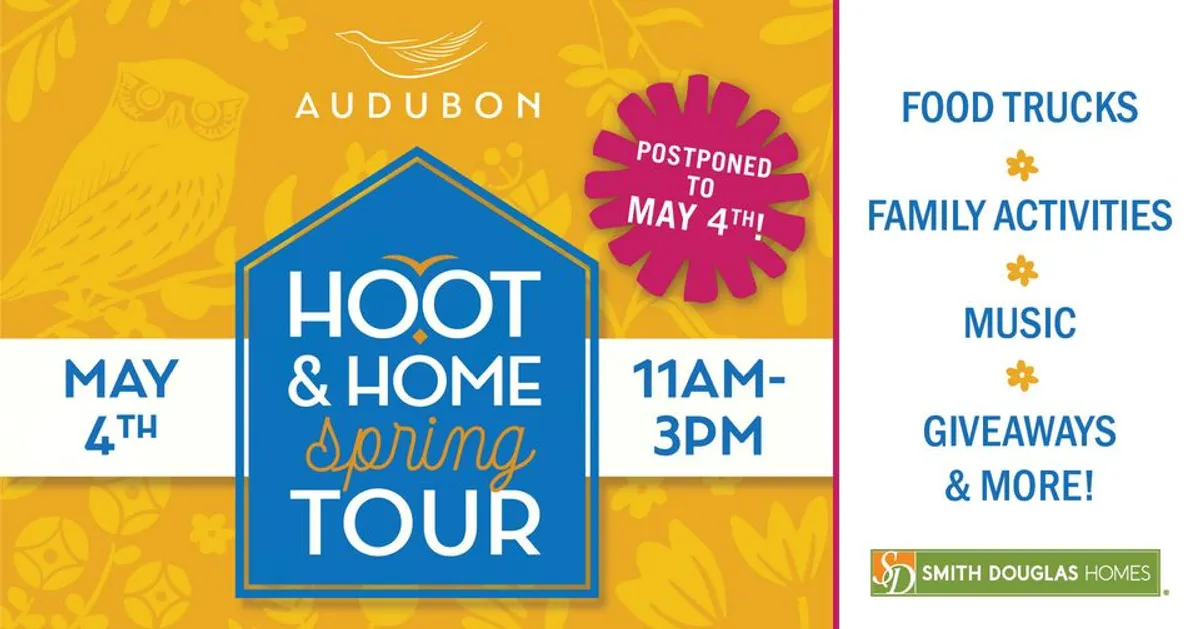 Audubon to Celebrate the "Hoot and Home" Model Home Tour