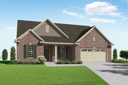 Exterior photo of Virginian-style single family home at The Greenwich Walk Villas: Slate