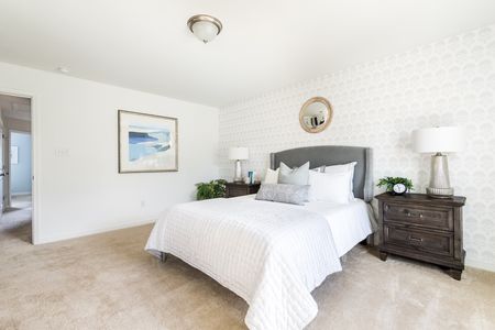 Master bedroom at The Village at Millers Lane: Raleigh