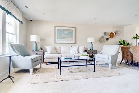 Family Room of Maple Model Home in Kennington Townhomes