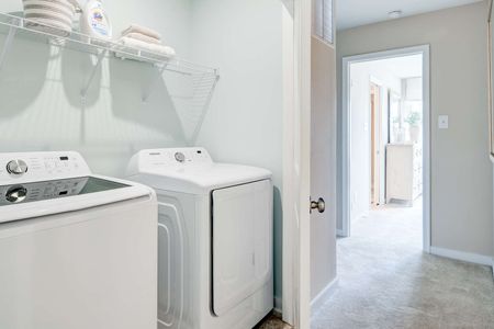 Laundry Room in Maple Floor Plan