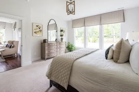 Master bedroom at Holly Colonial