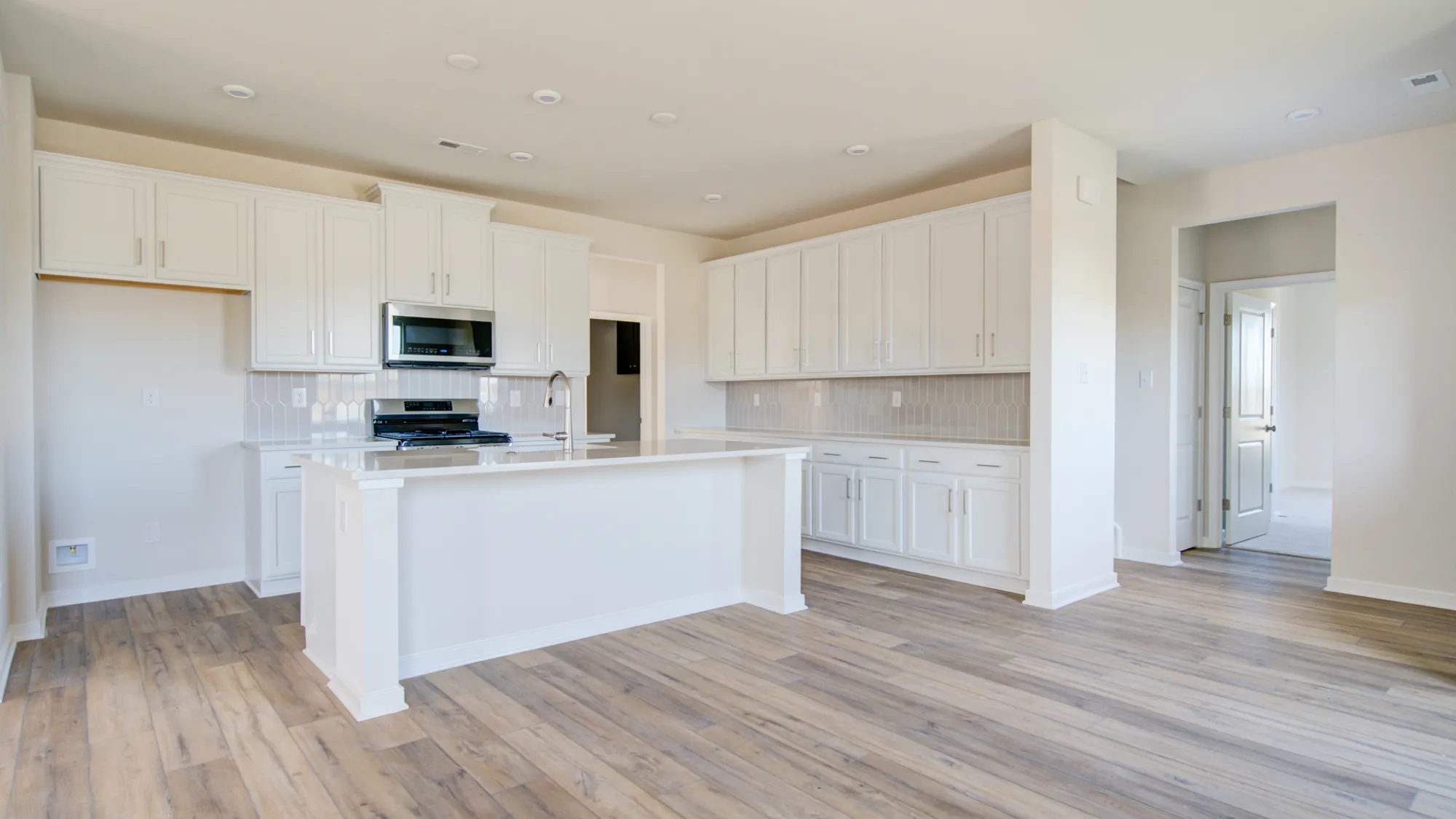 The Holly Spec Home in Greenwich Walk Townhomes