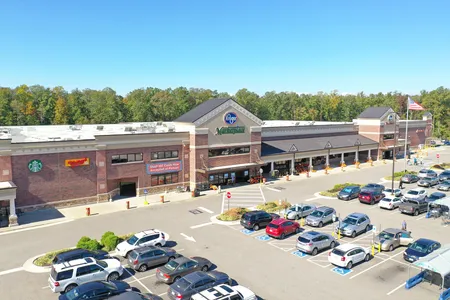Aerial photo of Kroger Marketplace
