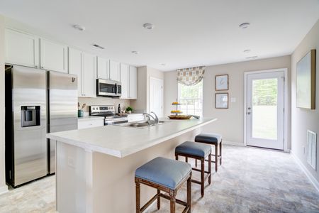 Kitchen of Maple Model Home in Kennington Townhomes