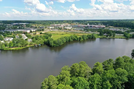 Aerial photo of nearby Swift Creek Reservoir