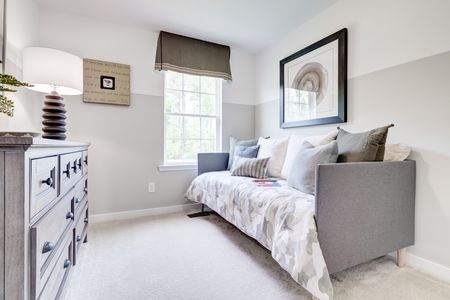 Secondary Bedroom of Maple Model Home in Kennington Townhomes