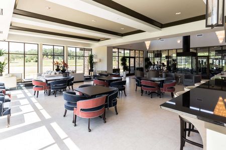 Dining area at Greenwich Walk Villas at Foxcreek clubhouse