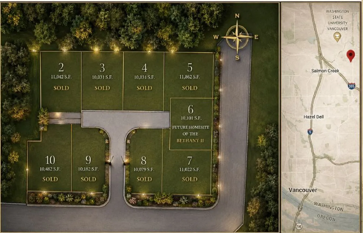 The Crossing at Pleasant Valley site map