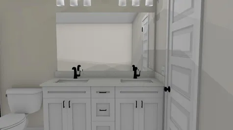 Series 3 - Primary Bathroom - Cabinet Comparison