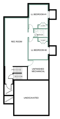 lower level - 2 bedroom