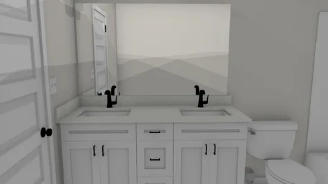 Series 3 - Secondary Bathroom - Cabinet Comparison