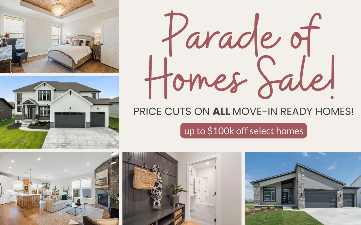 Parade of Homes Sale!