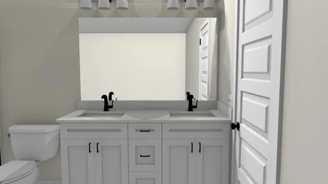 Series 2 - Primary Bathroom - Cabinet Comparison