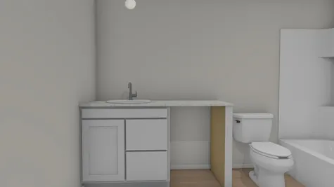 Series 1 - Secondary Bathroom - Cabinet Comparison