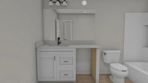Series 2 - Secondary Bathroom - Cabinet Comparison