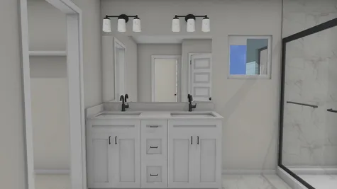 Series 3 - Primary Bathroom - Cabinet Comparison
