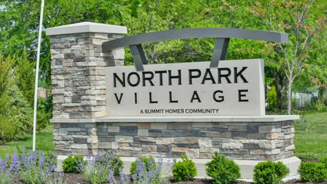 North Park Village Entrance Sign