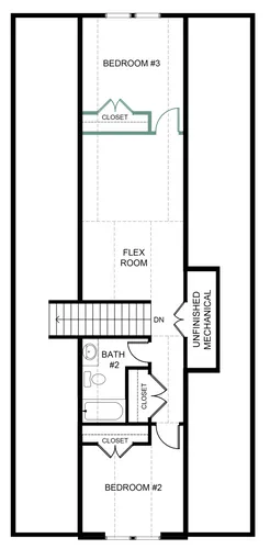 Upper level - option layout 2 - SOG