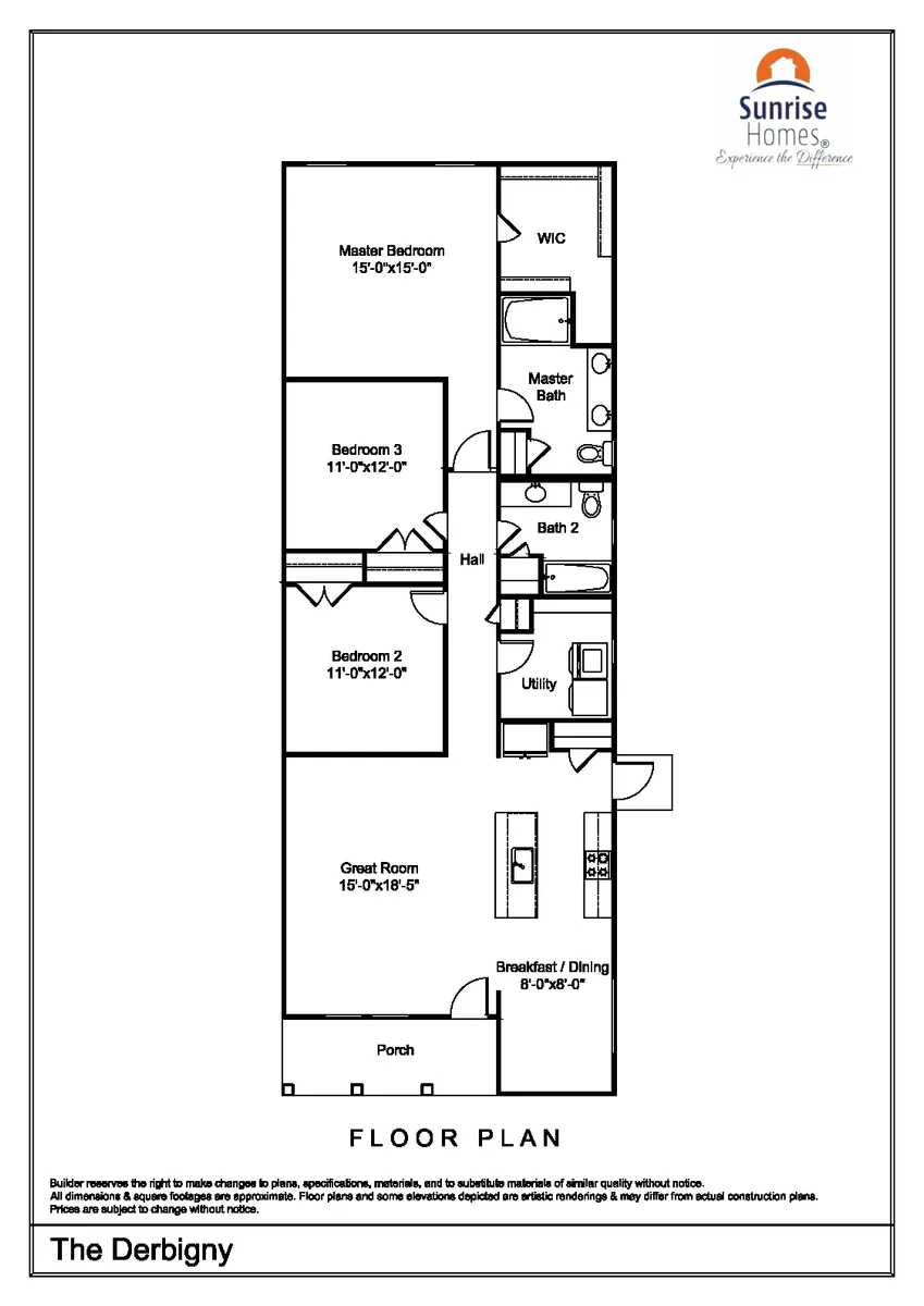 derbigny-by-sunrise-homes Floor Plan