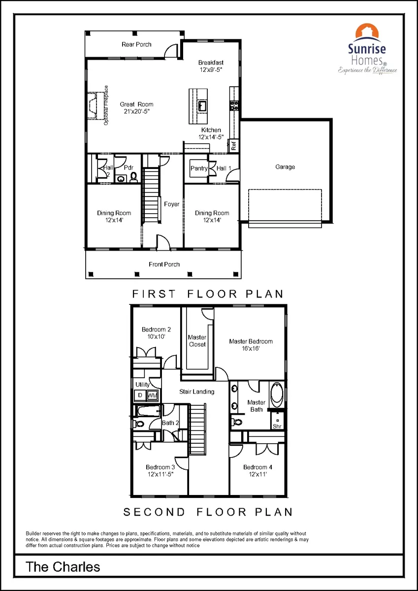 charles-by-sunrise-homes Floor Plan