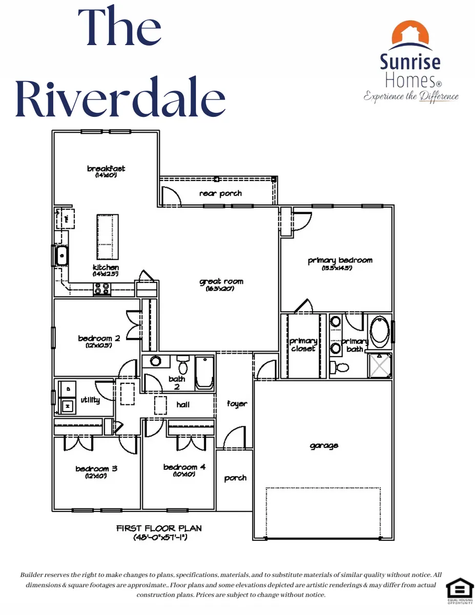 riverdale-by-sunrise-homes Floor Plan