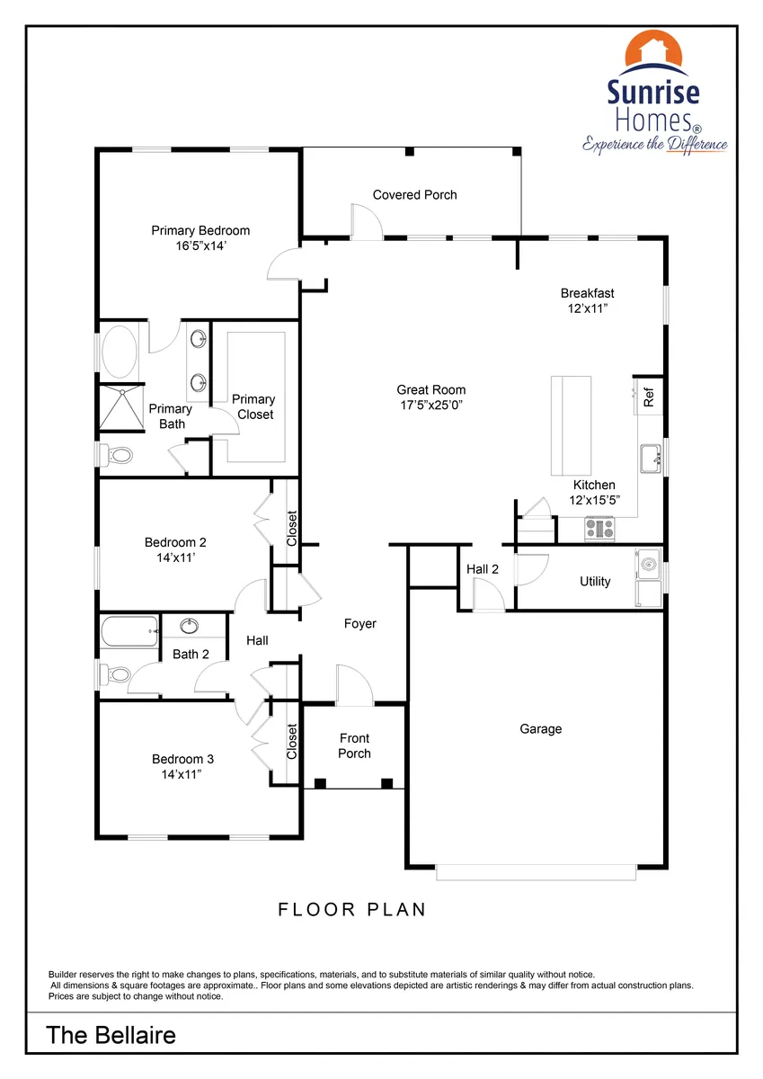 bellaire-by-sunrise-homes Floor Plan