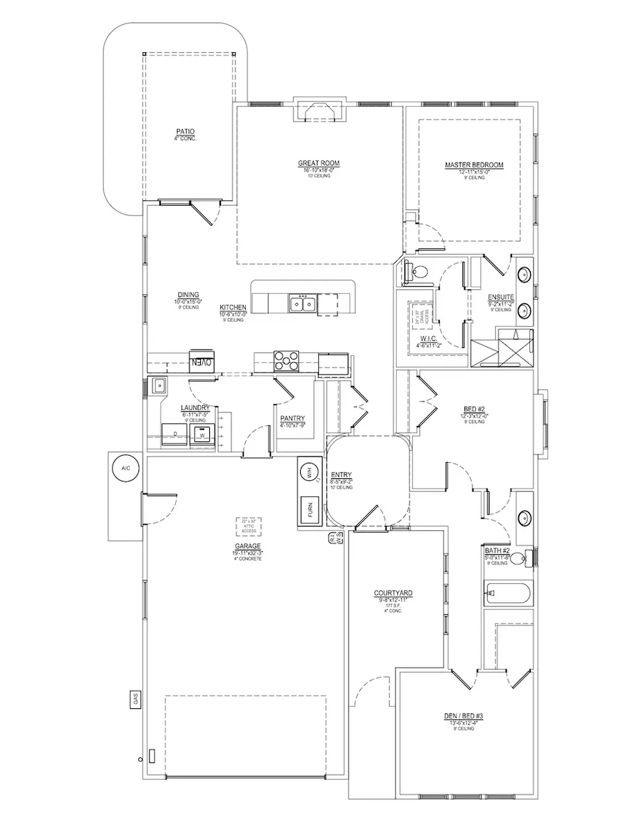 Bella Casa floor plan