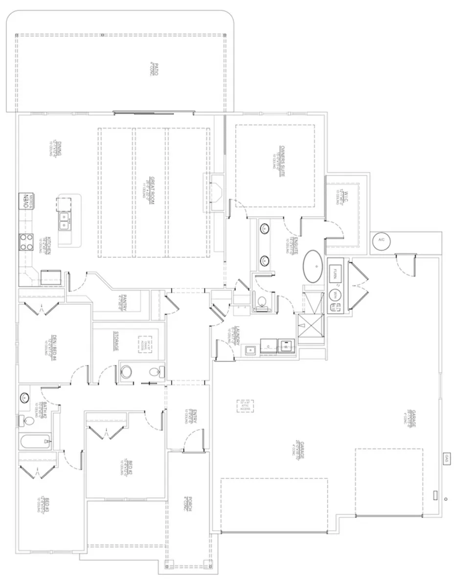 Casa Verde floor plan