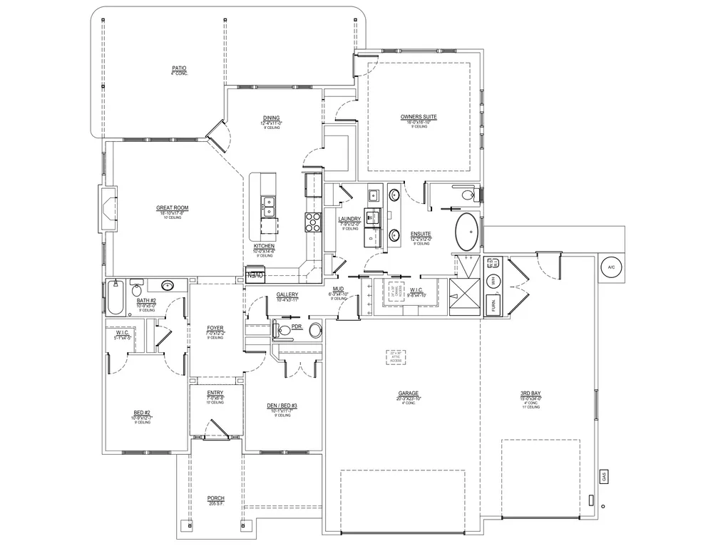 Presidio floor plan