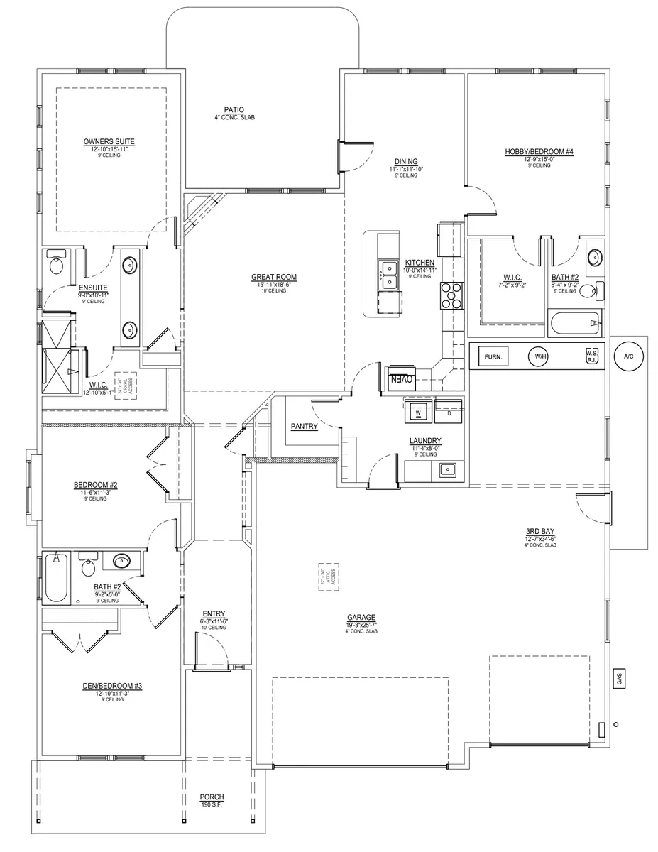 Denali floor plan