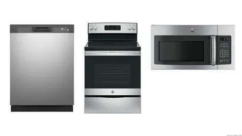 Stainless appliance package