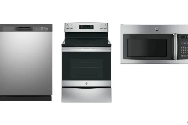 Stainless appliance package