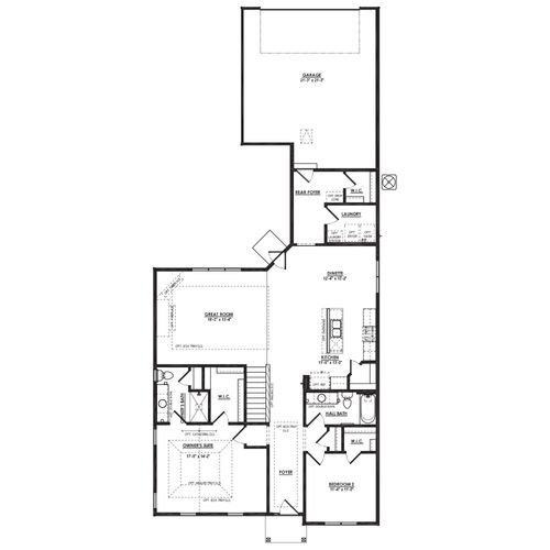 First Floor Plan Drawing