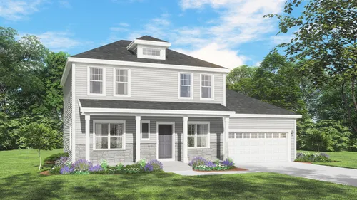 Mahogany Classic Front Elevation Rendering