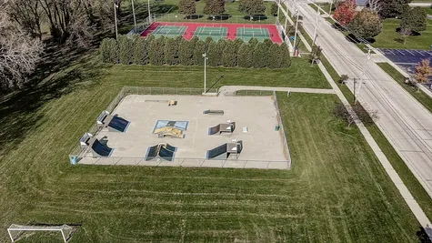 Aerial View of Jaycee Park near Highlands of Netherwood