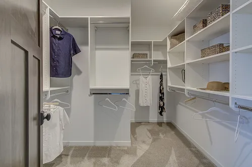 Giant closet in a new home in Milwaukee WI