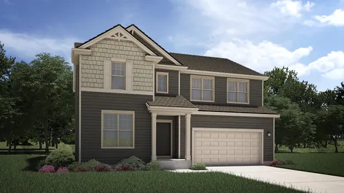 Sycamore Traditional Front Elevation Rendering