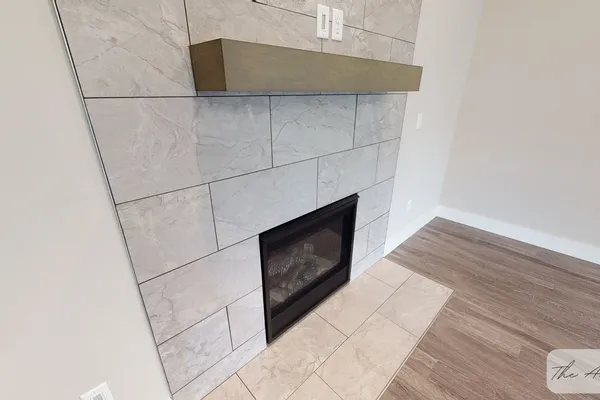 Custom Fireplace by Todd Homes