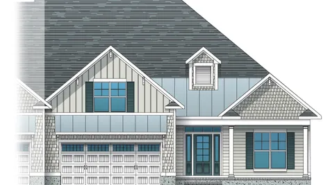 Plum Island II Townhome | Elevation T2 Right