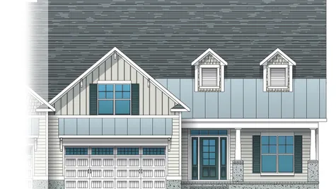 Plum Island II Townhome | Elevation T3 Right