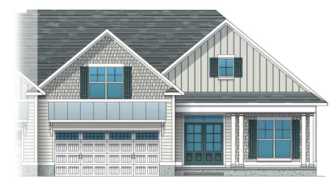 Plum Island II Townhome | Elevation R2 Right