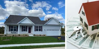 Image of a Wilkinson home and a financing stock image.