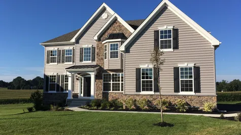 exterior of a custom built home by wilkinson homes